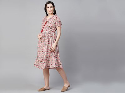 Trendy DURING PREGNANCY FEEDING KURTIS / Cotton FEEDING dress / Easy Breast  Feeding/Breastfeeding Dress/Western Dress with Zippers for Nursing Pre and  Post Pregnancy / Combo Kurtis